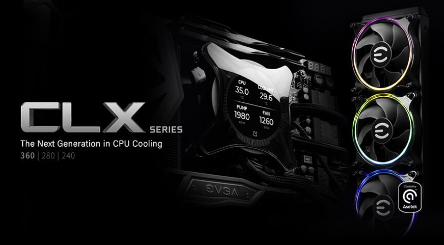 Evga Launch Its New Clx Series Of Aio Liquid Cpu Coolers Eteknix