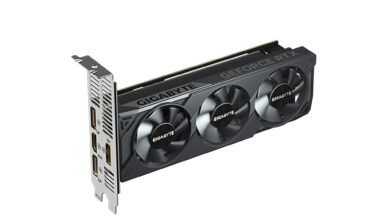 GIGABYTE Presents New RTX 5060 with 8 GB, Low Profile, Dual Slot, and 3 Fans