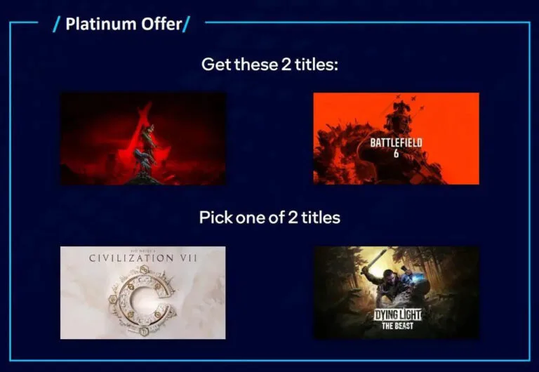 Intel Offers Free Battlefield 6 and Assassin’s Creed Shadows with Select Core Ultra and Arc Products