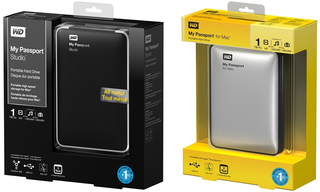 Wd Announces Two New My Passport Portable Hard Drives For Mac Eteknix 3610