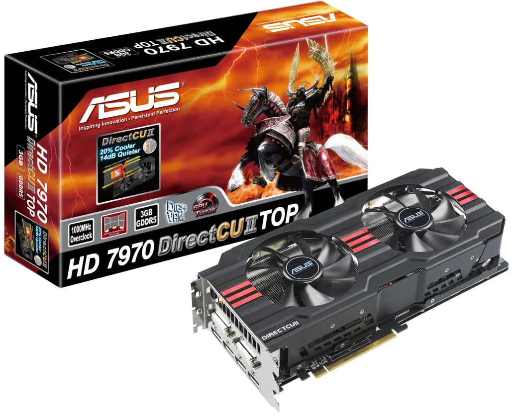 Asus hd 7970 directcu ii разгон