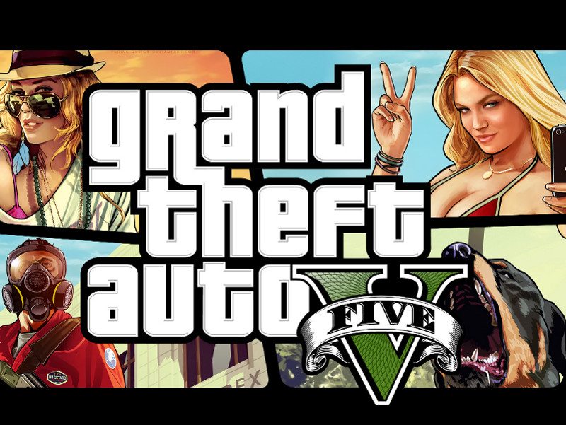 Grand Theft Auto V - GTA V - GTA 5 PS3 - Rockstar Games - GTA