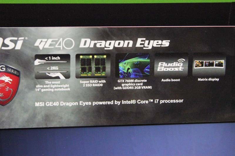 msi dragon eyes ge40