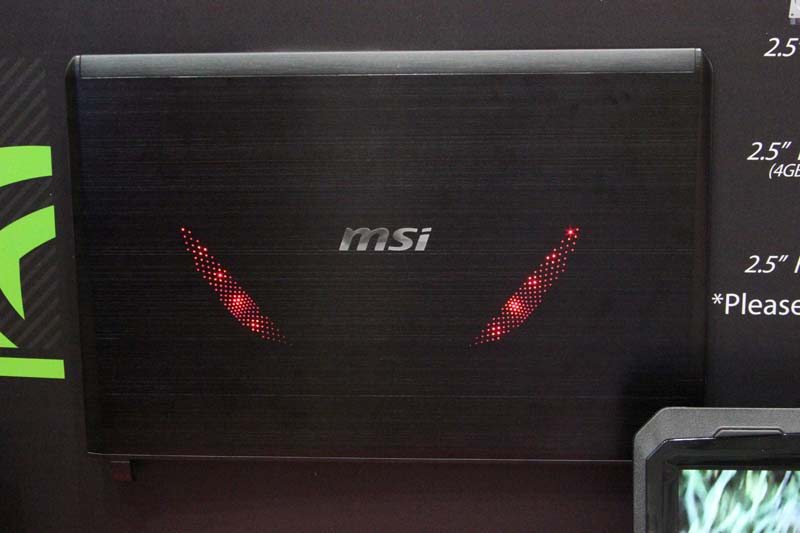 msi gaming laptop with dragon eyes