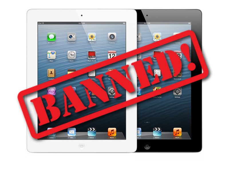 iPad 2 Banned