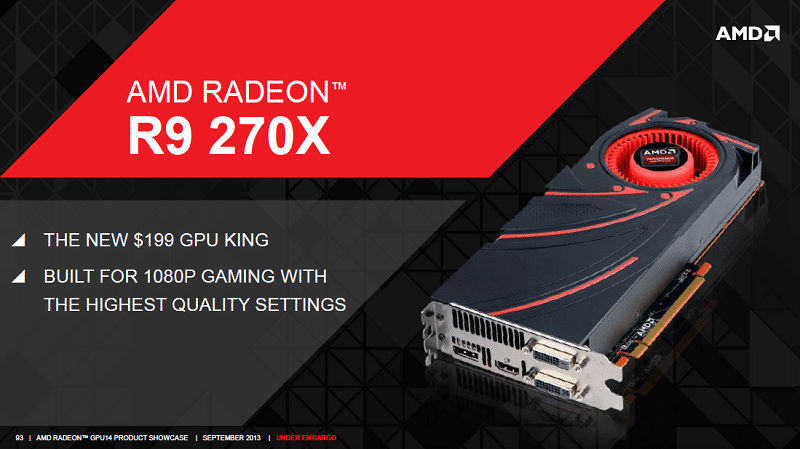 AMD Radeon R9 280X, R9 270X, R7 260X, R7 250 and R7 240 Launch Details ...