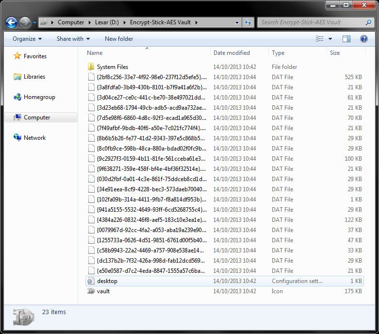 encryptstick on flash drive and now i cant add to it.