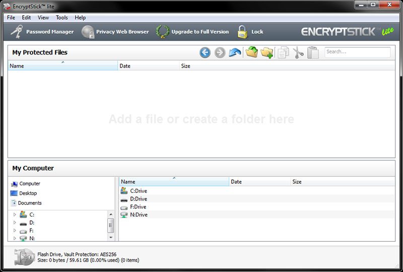 review enc encryptstick vault software