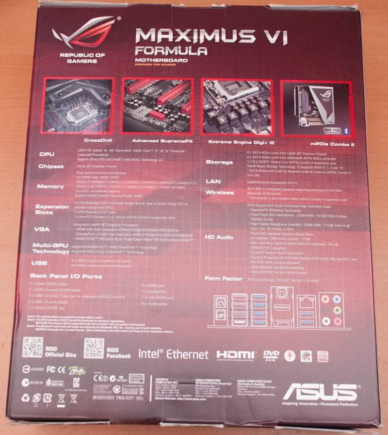 Asus maximus vi formula обновление bios