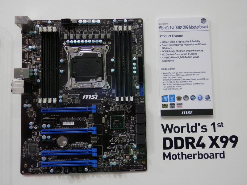Latest MSI Motherboards at Computex 2014 | eTeknix