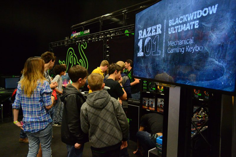 Razer Booth at Insomnia i52 | eTeknix