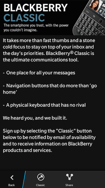 Blackberry Classic Launch Date Announced Eteknix