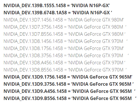 nvidia geforce gtx 960m driver windows 10 download