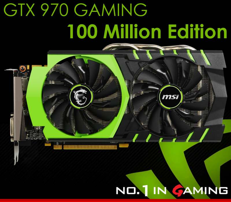 MSI Celebrates 100 Million Sold Nvidia GPUs with Limited Edition Card ...