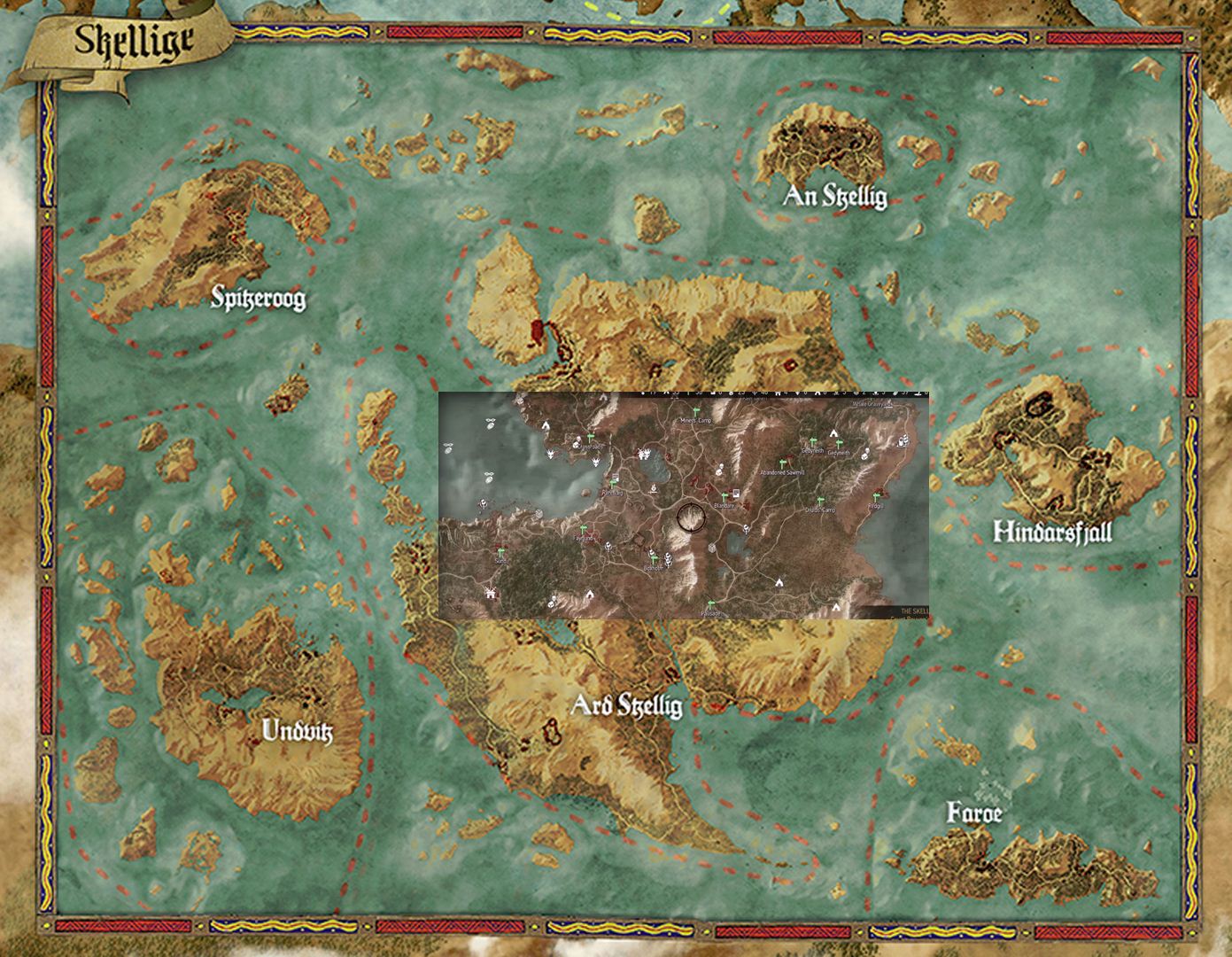 Witcher 3 Gta V Skyrim Far Cry 4 Map Size Comparison Eteknix
