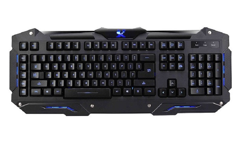 Check out the Aggressive Looking X2.Kimera 4007 Gaming Keyboard! | eTeknix