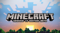 Minecraft Windows 10 Edition Beta Key Art