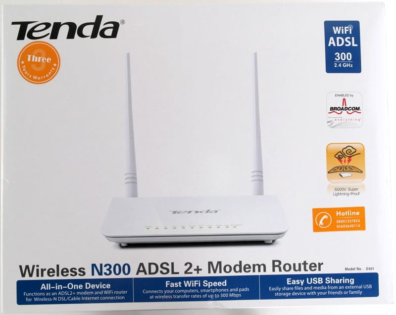 Роутер adsl2 tenda d301 настройка ростелеком