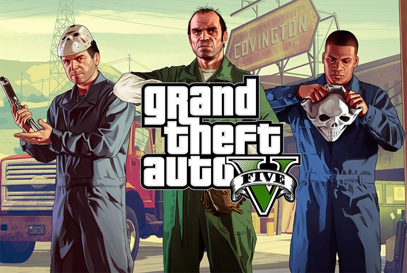 Grand Theft Auto V no Steam