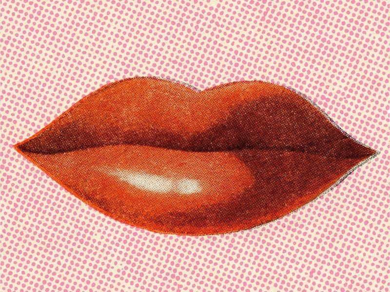 Red Woman's Lips