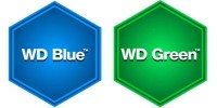Western Digital Caviar Blue Green Logo Hard Drive HDD