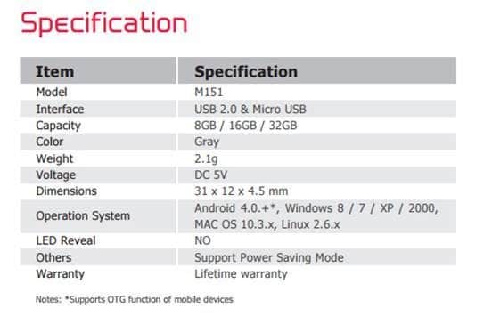 samsung 151 specs