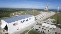 SpaceX facilities at the Kennedy Space Center
