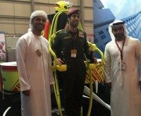Martin Jatpack at the Dubai Air Expo