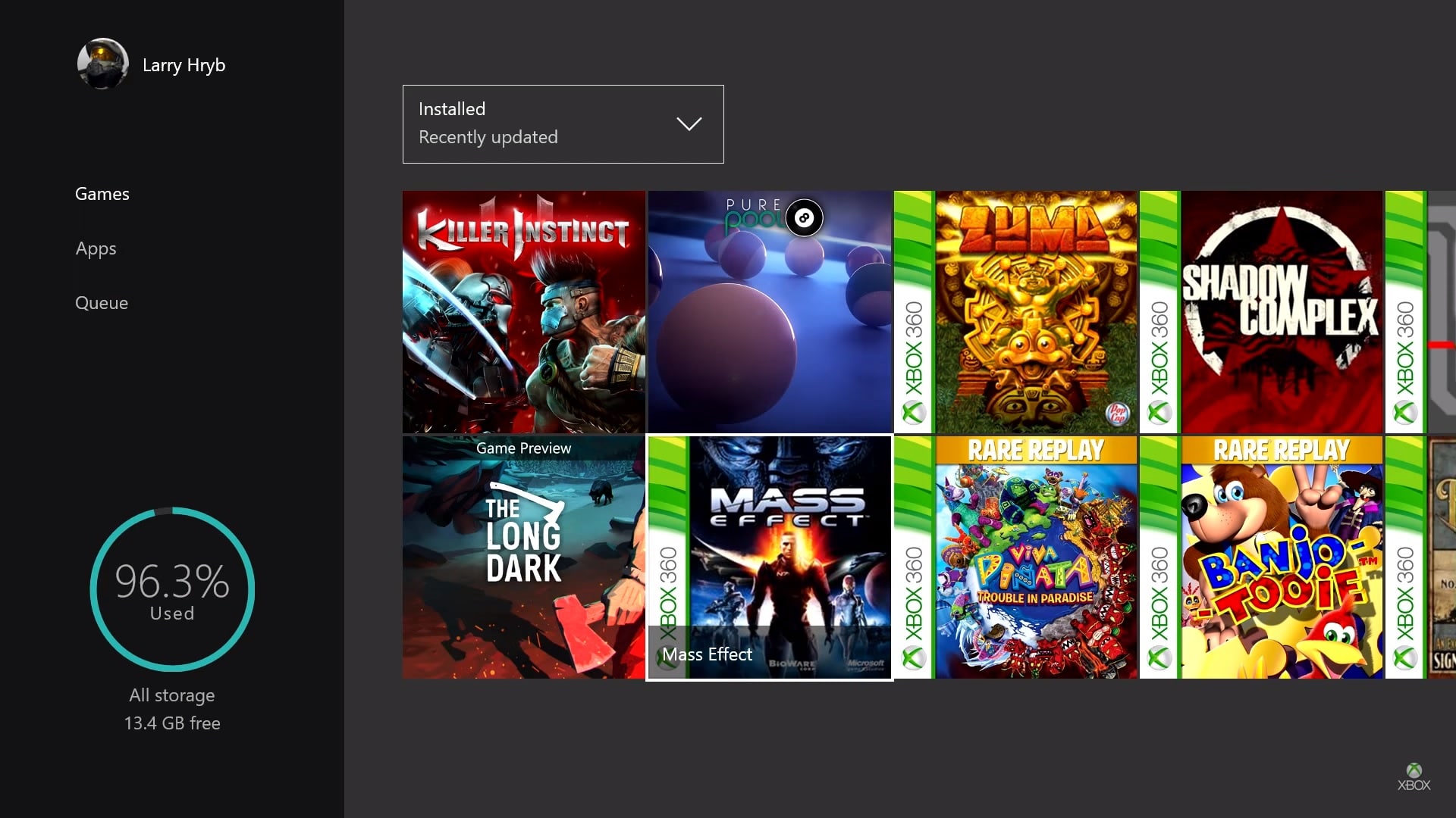 xbox one all games list
