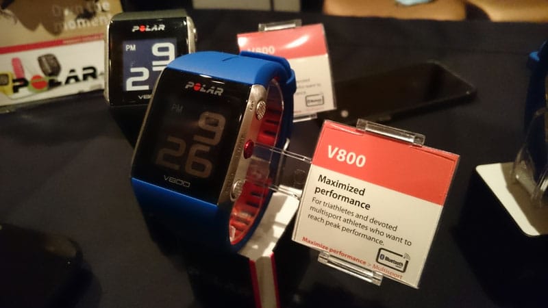 polar touch screen watch