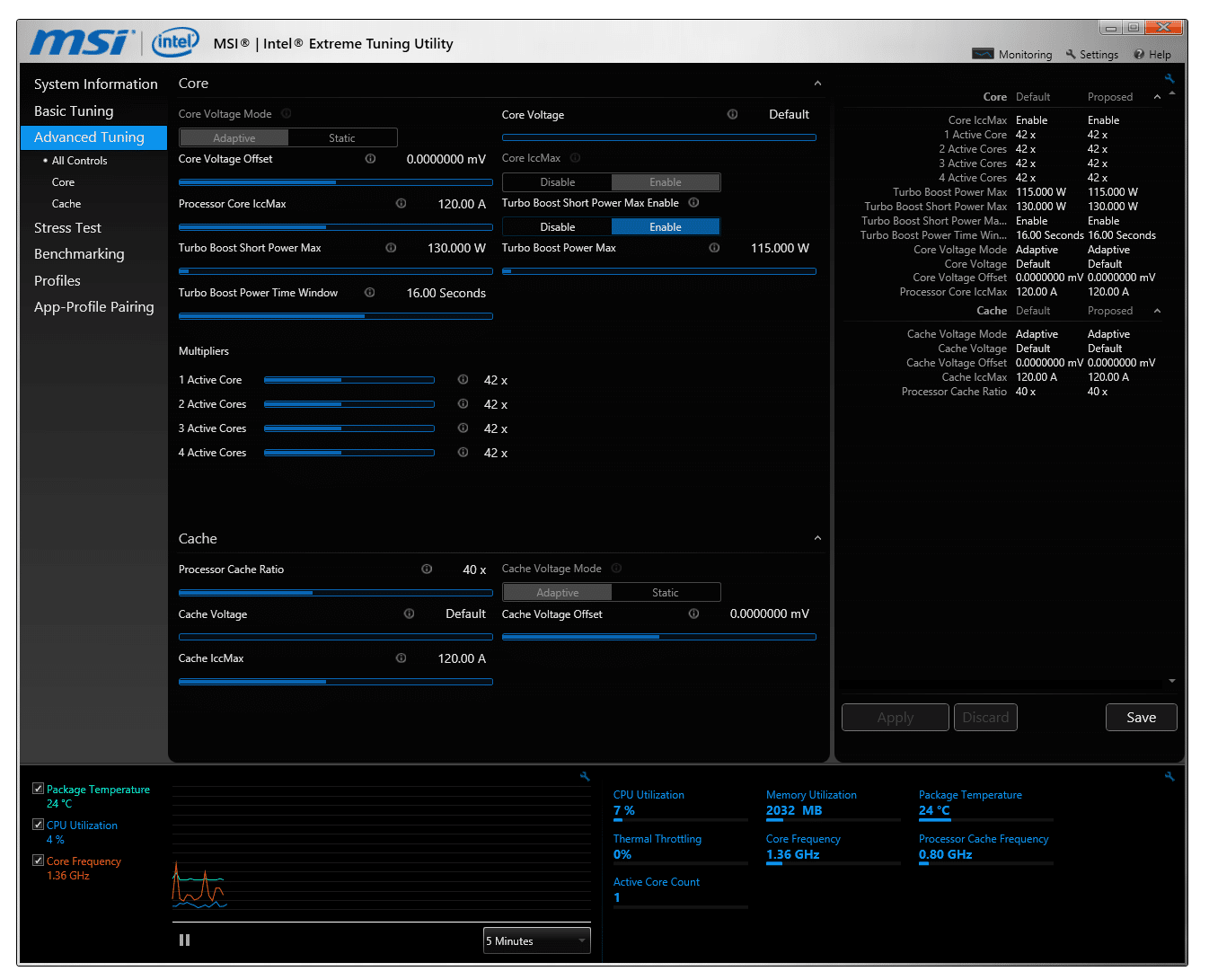 msi intel extreme tuning utility windows 10