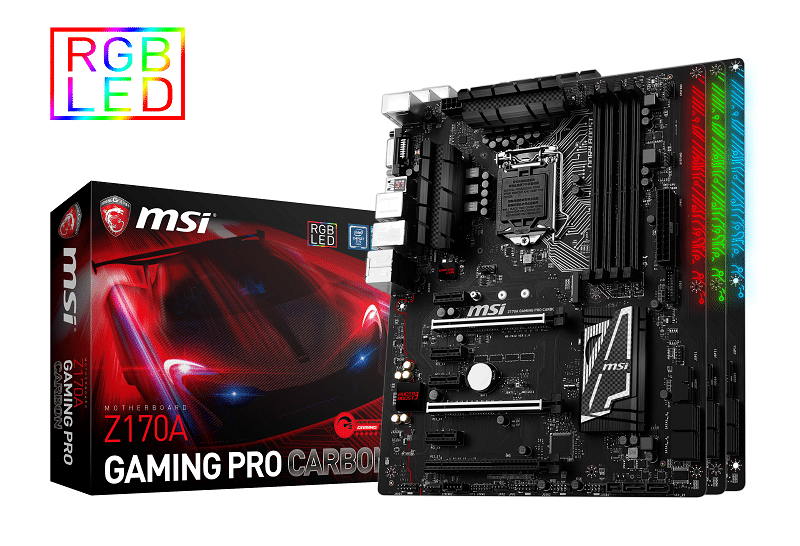 Msi z170a gaming pro carbon обзор