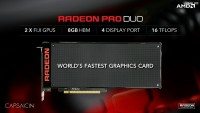 AMD Radeon Pro Duo FuryX2 FijiX2 GPU 1