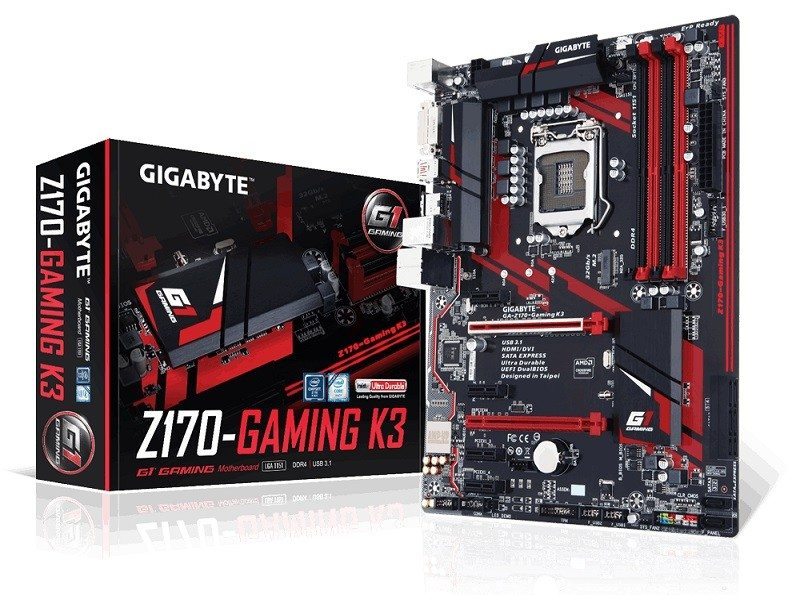 Gigabyte Z170-Gaming K3 (LGA1151) Motherboard Review