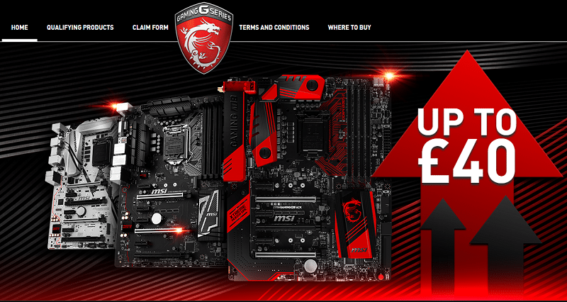 MSI is Now Offering Cashback on Selected Motherboards | eTeknix