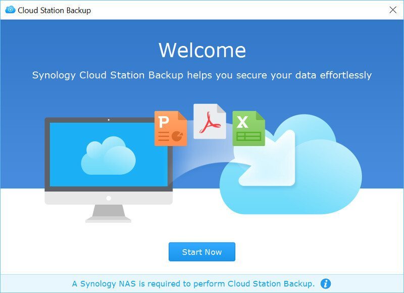 synology cloud station backup settings