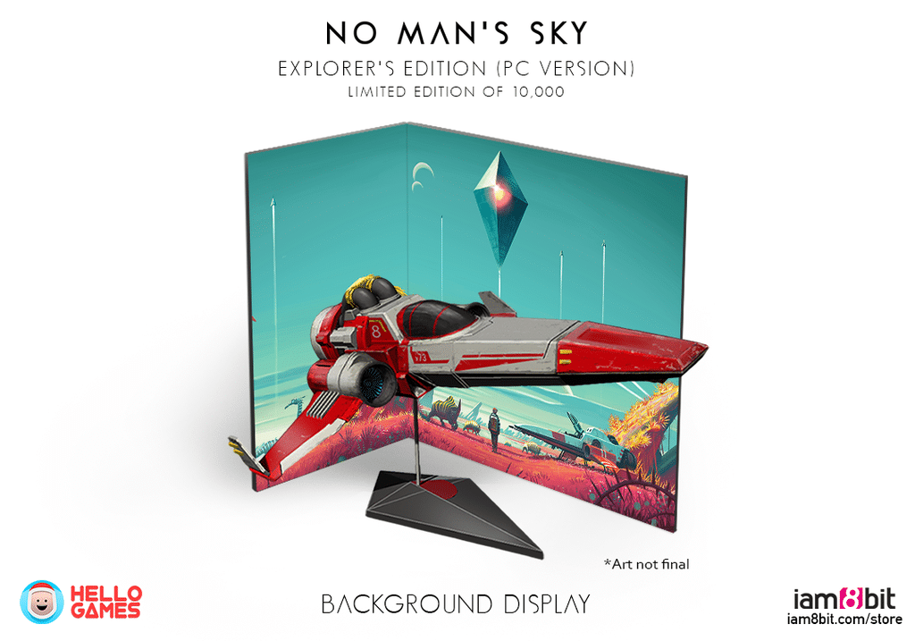 No Man's Sky Explorer's Edition Comes with Sleek Model Spaceship | eTeknix