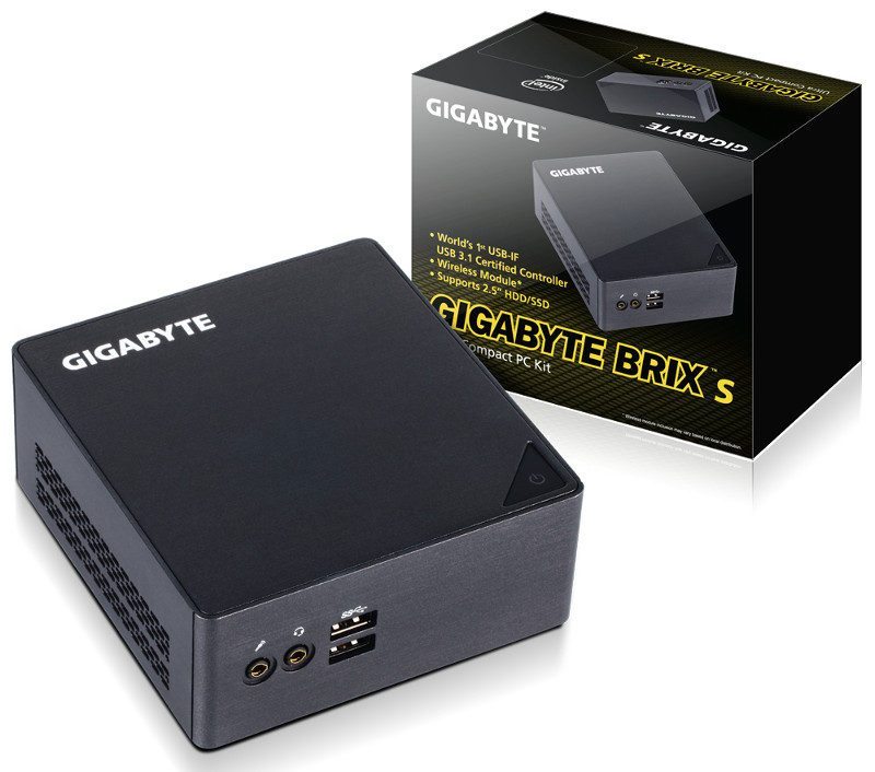 Gigabyte Releases Four Thunderbolt 3 Certified BRIX Systems