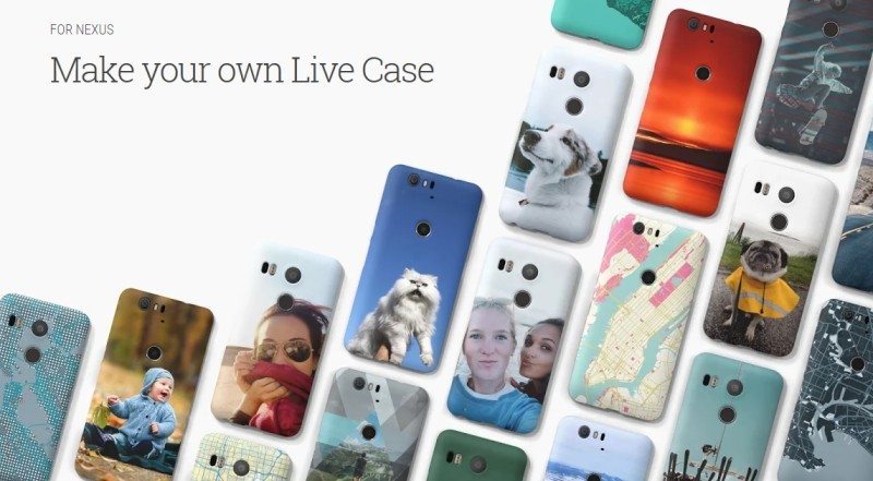 Get a Custom Nexus 5X or 6P Live Case Now From Google
