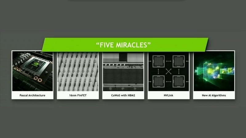 Nvidia Tesla P100 GP100 2 Five Miracles