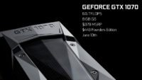 Nvidia GeForce GTX 1070 Specs