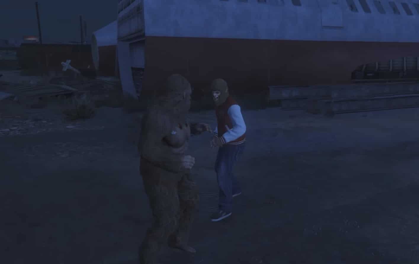 You can finally play as Bigfoot in GTA 5!