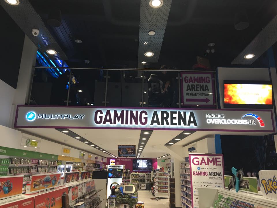 UK Gaming Arenas