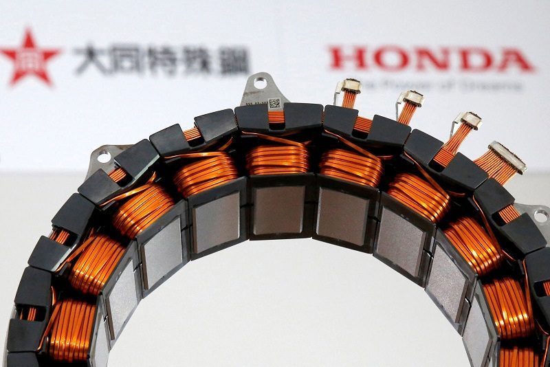Honda Reveals the First Hybrid Motor without Heavy Rare Earth Metals