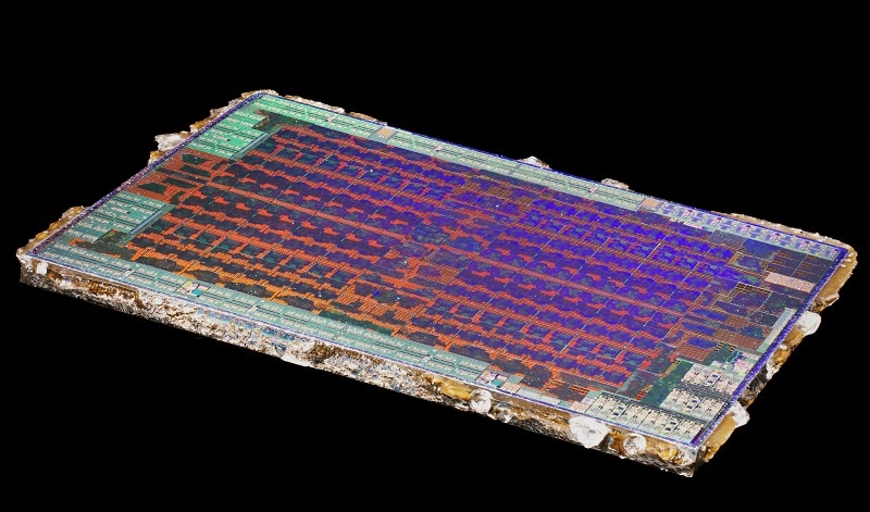 AMD Ellesmere Polaris 10 GPU Die Shot