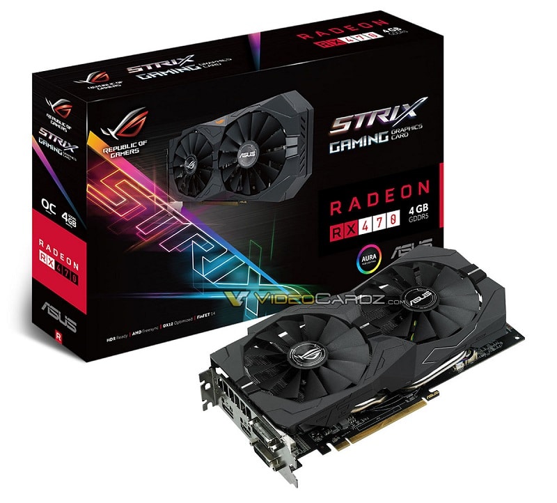 Asus radeon rx 470 series зависают игры