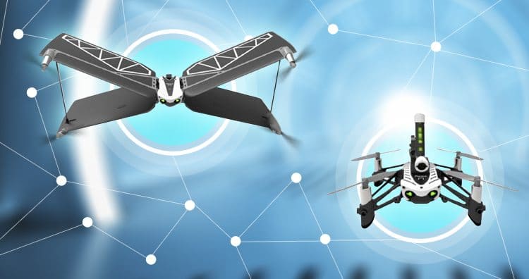 Fly or Shoot with Parrot's Swing and Mambo Drones
