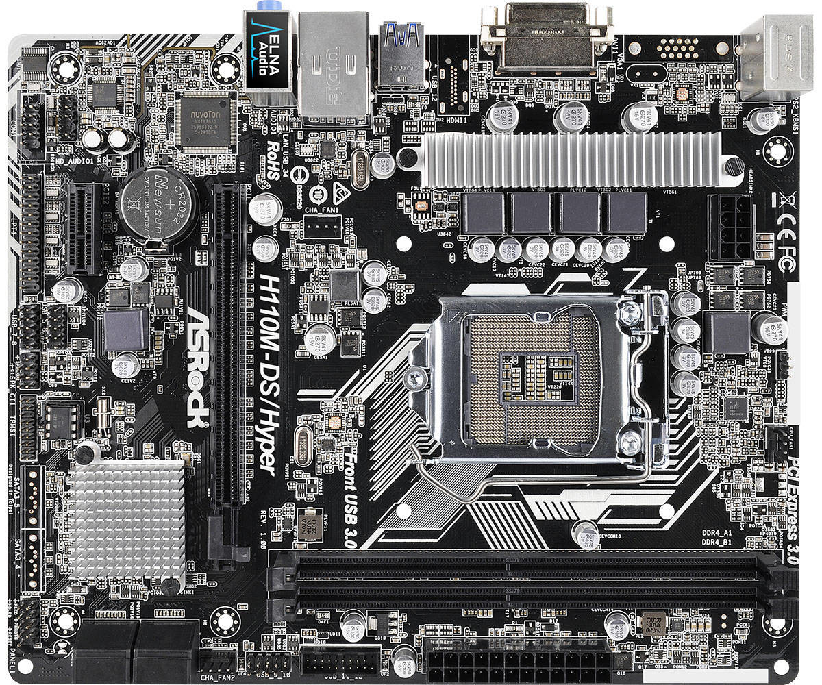 ASRock Announces The Budget Friendly H110M-DS Hyper Motherboard | eTeknix