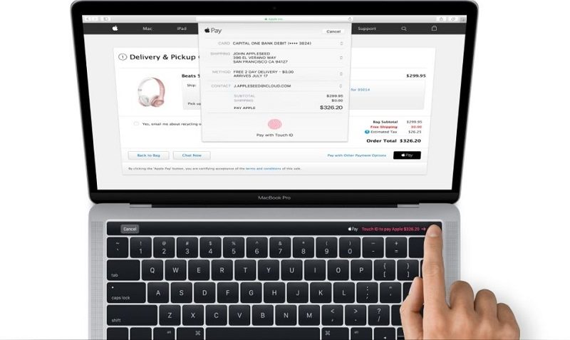 Apple MacBook Pro 2016 Leak Magic Toolbar Touch ID