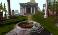 Myst library and ship
